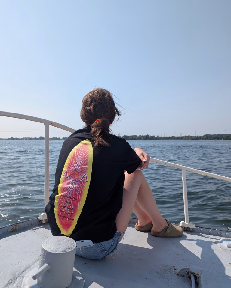 Op de boot naar de Kluut